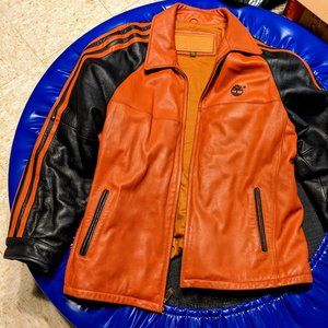 Leather Timberland Jacket - Mens